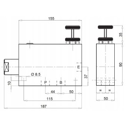 Hydraulic valve vpr flow regulator 3 4 120