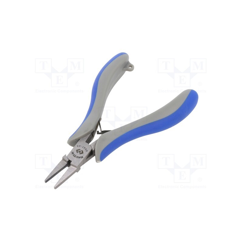 1 pcs x KING TONY - 63A7-05 - Pliers, miniature,half-rounded nose, 128mm
