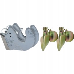 Set of hooks, category 3, complete with balls and collar