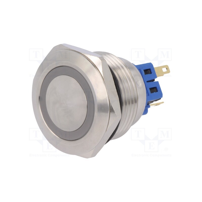 1 pcs x ONPOW - GQ28-11ZE/R/12V/S - Switch: vandal resistant, Pos: 2, SPDT, 3A/220VAC, 5A/24VDC, IP65