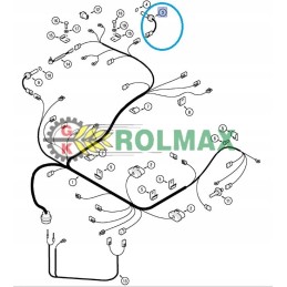 Travel speed sensor case mx 392215a1
