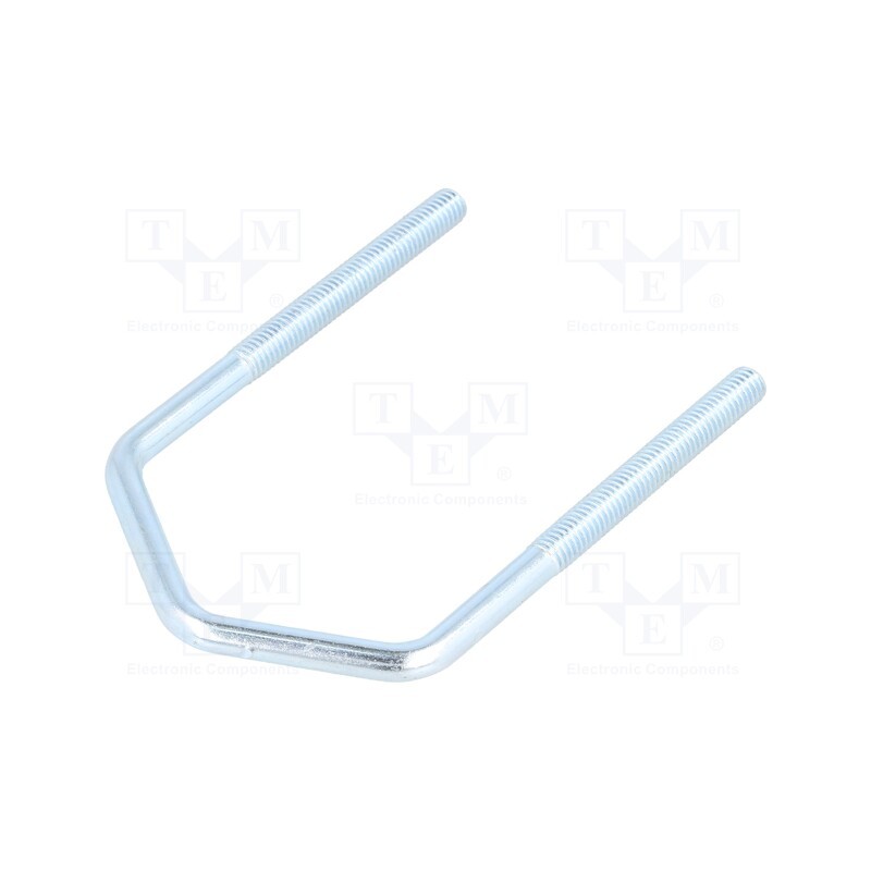1 pcs x DROMET - CBTD.6.49(1 1/2') - U-bolt, D, 1, steel, zinc, Thread len: 46mm, for antenna fixing