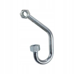 Overflow pipe, two-section distributor