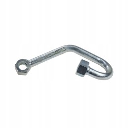 Overflow pipe, two-section distributor