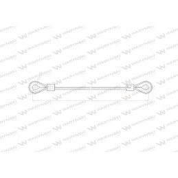 Linka zaciag 80231009 Zetor Warynski