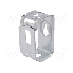 1 pcs x OBO BETTERMANN - 2031 M 15 FS - Holder, Cable P-clips, W: 30mm, steel, L: 33mm, H: 60mm