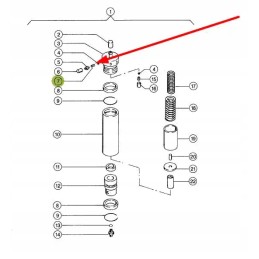 088818 0 grease pump spring