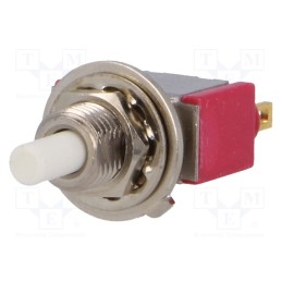 1 pcs x C&K - 8121SHZGE - Switch: push-button, Pos: 2, SPDT, 1A/120VAC, 1A/28VDC, ON-(ON)