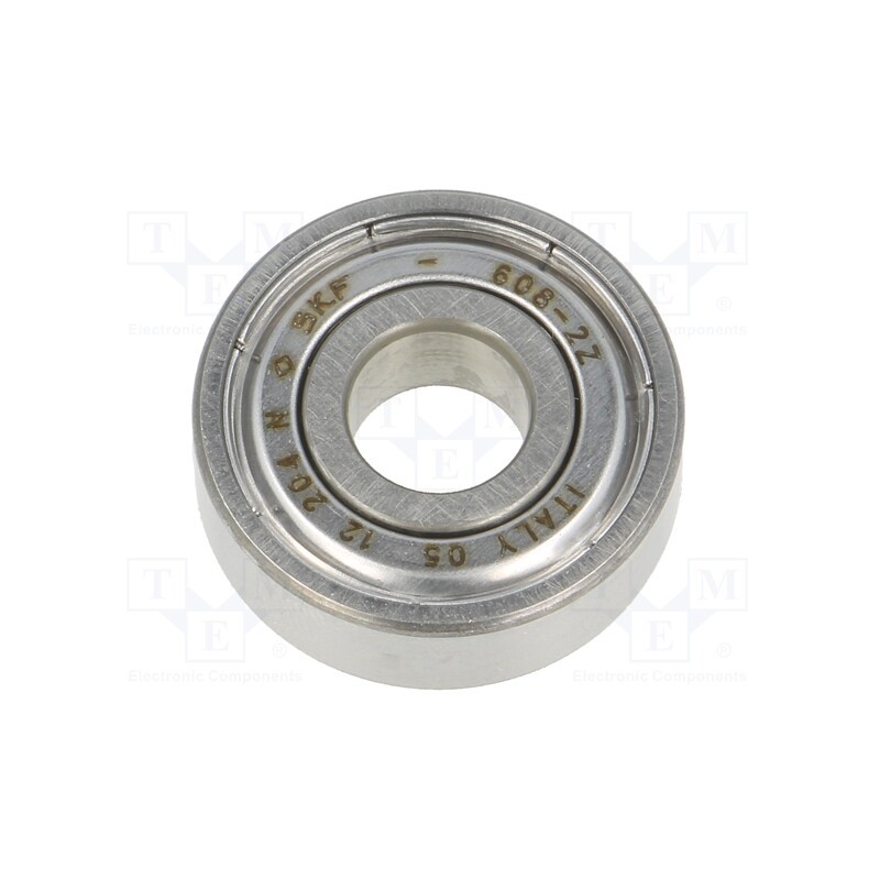 1 pcs x SKF - 608-2Z SKF - Bearing: single row deep groove ball, Øint: 8mm, Øout: 22mm, W: 7mm