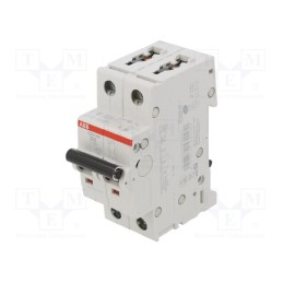 1 pcs x ABB - 2CDS251103R0065 - Circuit breaker, 230/400VAC, Inom: 6A, Poles: 1+N, Charact: B, 6kA