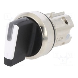 1 pcs x SIEMENS - 3SU1052-2BM60-0AA0 - Switch: rotary, 22mm, Stabl.pos: 1, white, depending on the holder