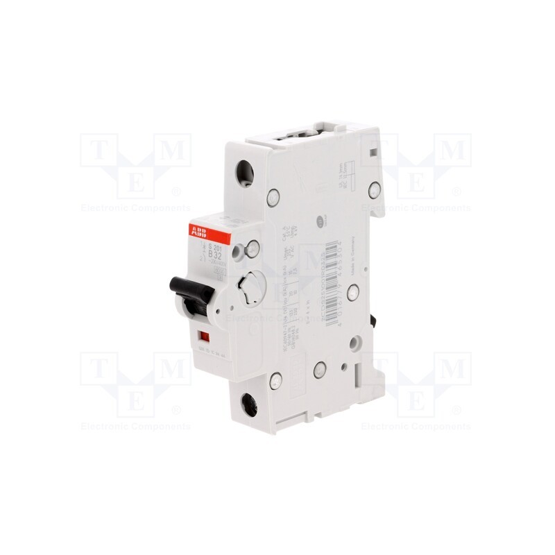 1 pcs x ABB - 2CDS251001R0325 - Circuit breaker, 230/400VAC, Inom: 32A, Poles: 1, Charact: B, 6kA