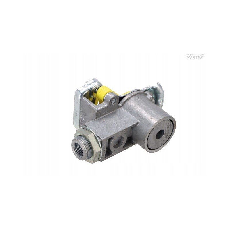 Hard pneum connector, yellow M16 Wabco