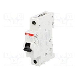 1 pcs x ABB - 2CDS251001R0255 - Circuit breaker, 230/400VAC, Inom: 25A, Poles: 1, Charact: B, 6kA