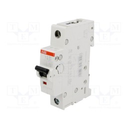 1 pcs x ABB - 2CDS251001R0205 - Circuit breaker, 230/400VAC, Inom: 20A, Poles: 1, Charact: B, 6kA