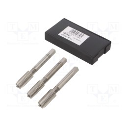 1 set x Vu00d6LKEL - 27346 - Tap, high speed steel grounded HSS-G, M10, 1.5, 70mm, 5,5mm, 3pcs.