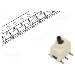 1 pcs x C&K - GT11MSCBE - Switch: toggle, Pos: 2, SPDT, ON-ON, 0.02A/20VAC, 0.02A/20VDC, SMT