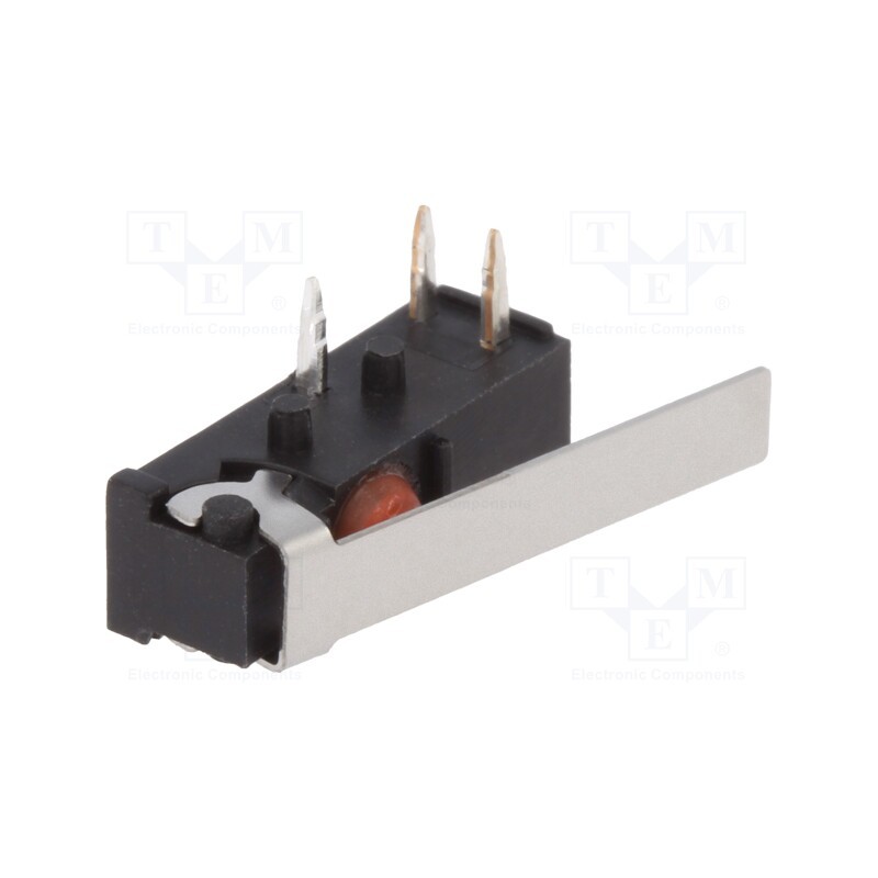 1 pcs x SAIA-BURGESS - F1NST8A1GP - Microswitch SNAP ACTION, SPDT, Pos: 2, Leads: for PCB,angled