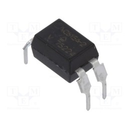 2 pcs x VISHAY - VO615A-2X016 - Optocoupler, THT, Ch: 1, OUT: transistor, Uinsul: 5kV, Uce: 70V, DIP4