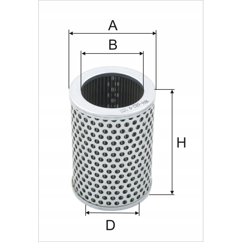 Exmot wh 682 hydraulic oil filter