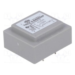 1 pcs x INDEL - TSZZ0.6/005MP - Transformer: encapsulated, 0.6VA, 230VAC, 9V, 66mA, PCB, IP00