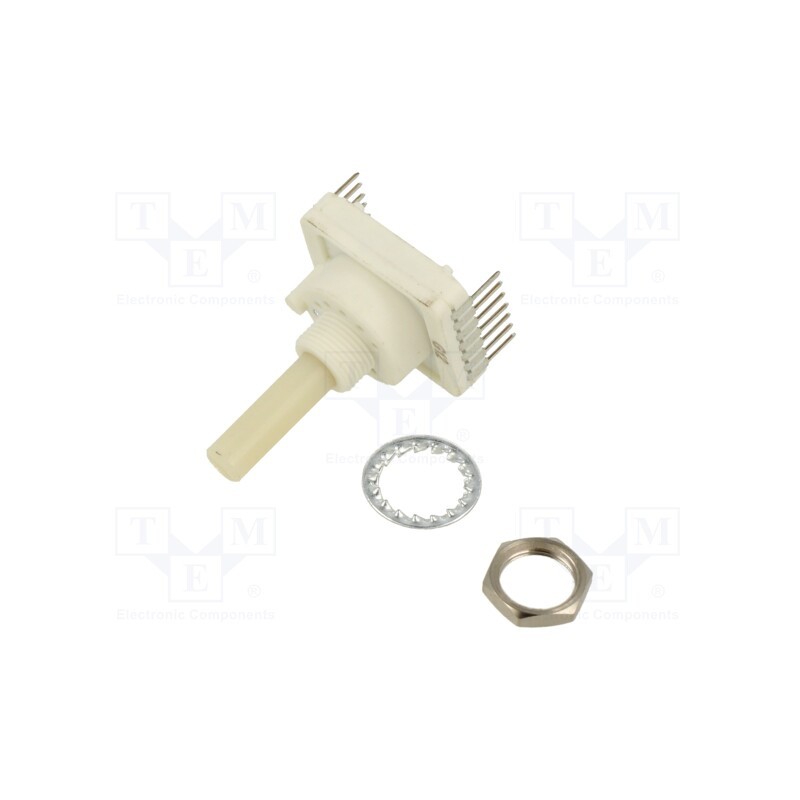 1 pcs x C&K - RTAP32S06M25NS - Encoding switch, Pos: 6, THT, Rcont max: 150mΩ, Rinsul min: 1GΩ