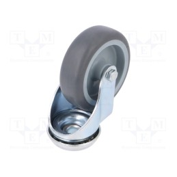 1 pcs x RADER - KMA-TPA 75S - Transport wheel, Ø: 75mm, W: 25mm, H: 100mm, torsional, 60kg, TPA