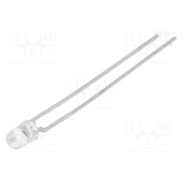 2 pcs x VISHAY - VSLB3940 - IR transmitter, 3mm, 940nm, transparent, 40mW, 44°, THT, 100mA