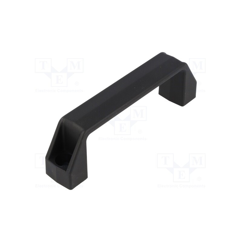 1 pcs x ELESA+GANTER - 37181 - Handle, technopolymer PP, black, H: 45mm, L: 150mm, W: 27mm, F2: 1.3kN