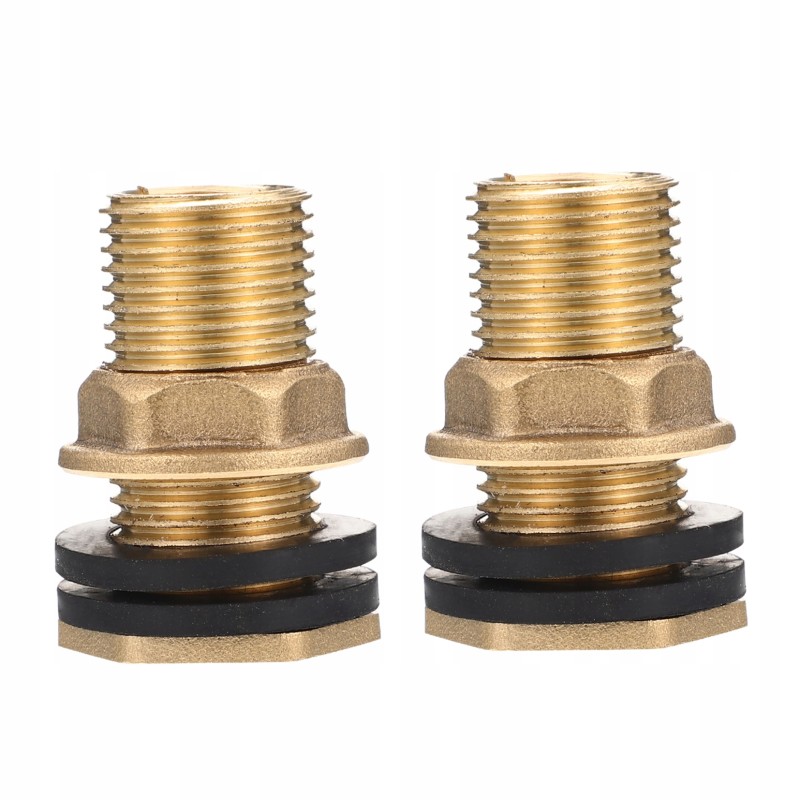 Water tank connector, plastic hose, 2 pcs