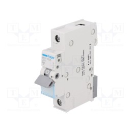 1 pcs x HAGER - MCN120E - Circuit breaker, 230/400VAC, Inom: 20A, Poles: 1, Charact: C, 6kA