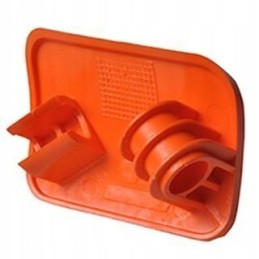 Orange New Holland gas pedal cover