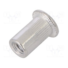 1 pcg x NOVUS - 045-0043 - Rivet nuts, M6, 1, aluminium, 10pcs.