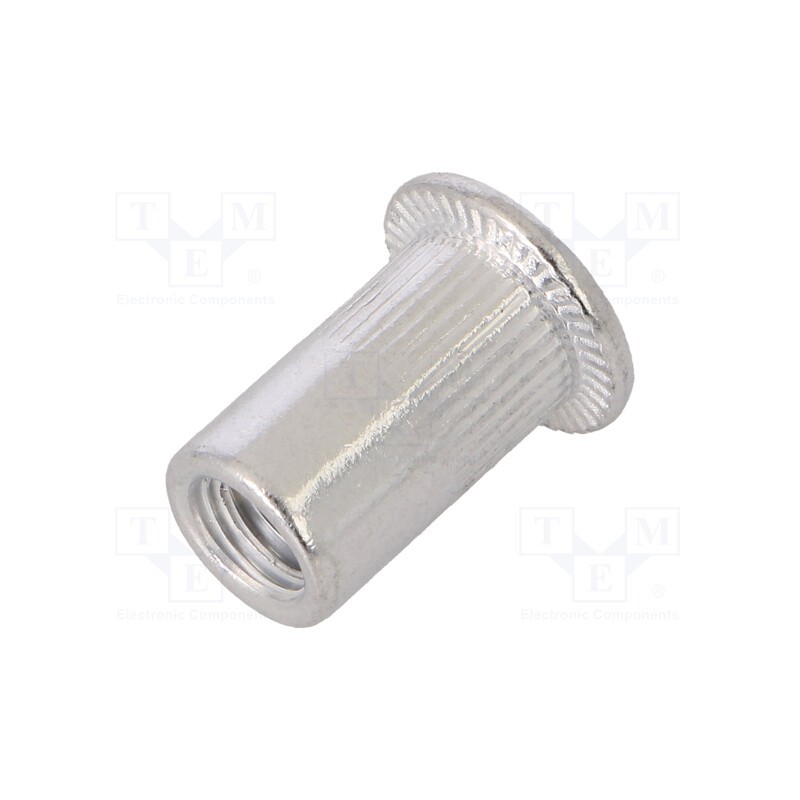 1 pcg x NOVUS - 045-0043 - Rivet nuts, M6, 1, aluminium, 10pcs.