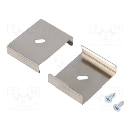 1 pcg x TOPMET - V4840019 - Holder U9, natural, 20pcs, stainless steel