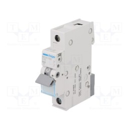 1 pcs x HAGER - MCN110E - Circuit breaker, 230/400VAC, Inom: 10A, Poles: 1, Charact: C, 6kA