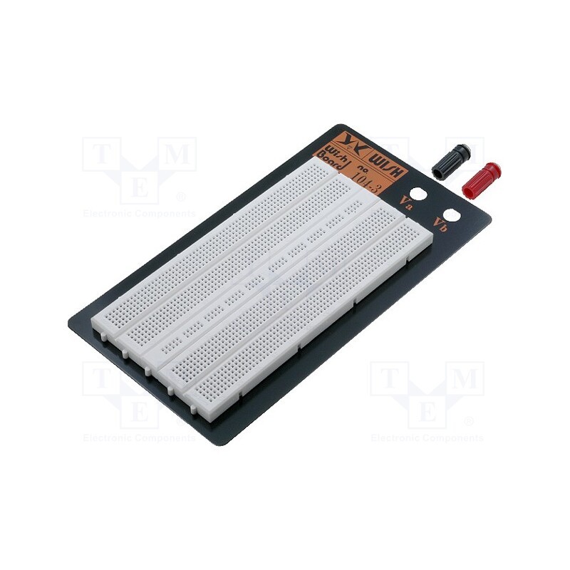 1 pcs x WISHER ENTERPRISE - WB-104-3 - Board: universal, prototyping,solderless, W: 120mm, L: 220mm
