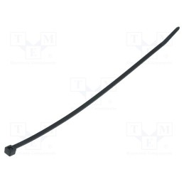 100 pcs x HELLERMANNTYTON - 111-03450 - Cable tie, L: 198mm, W: 3.5mm, polyamide, 135N, black, Ømax: 50mm