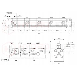 Gear divider afd10 4 3 2r2n blue ascend
