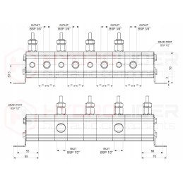 Gear divider afd10 4 3 2r2n blue ascend