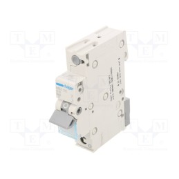 1 pcs x HAGER - MBS116 - Circuit breaker, 230/400VAC, Inom: 16A, Poles: 1, Charact: B, 6kA