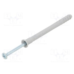 1 pcg x FISCHER - 50357 - Plastic anchor, with screw, 8x100, zinc-plated steel, N, 50pcs.