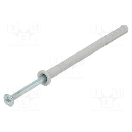 1 pcg x FISCHER - 50353 - Plastic anchor, with screw, 6x80, zinc-plated steel, N, 50pcs, 6mm