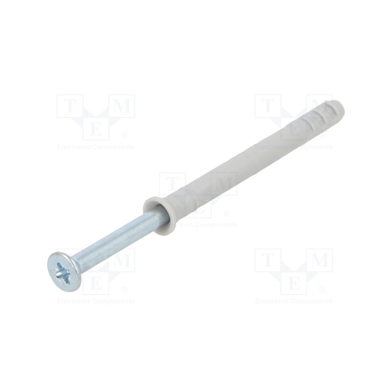 1 pcg x FISCHER - 50352 - Plastic anchor, with screw, 5x50, zinc-plated steel, N, 100pcs.