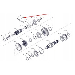 P5m37201141 oil pipe