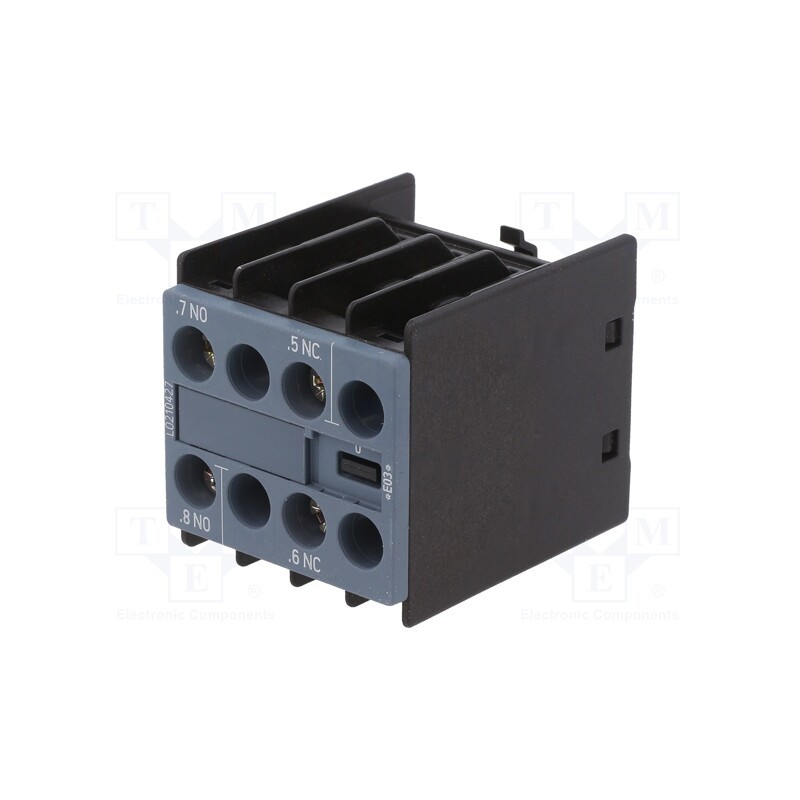 1 pcs x SIEMENS - 3RH2911-1FB11 - Auxiliary contacts, Series: 3RT20, Size: S0,S00,S2, front