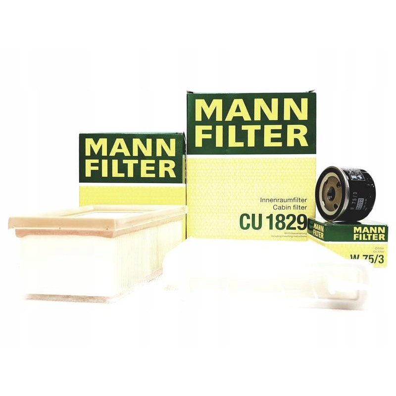 Mann filter set Dacia Logan Duster 1 6 16v