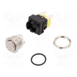 1 pcs x CANAL ELECTRONIC - PS5-210MN-BSA-0MAC - Switch: vandal resistant, Pos: 2, DPDT, 16A/250VAC, IP65, ON-OFF