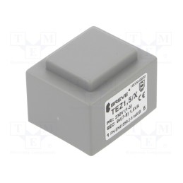 1 pcs x BREVE TUFVASSONS - TEZ1.5/X230/9V - Transformer: encapsulated, 1.5VA, 230VAC, 9V, 167mA, PCB, IP00, TEZ