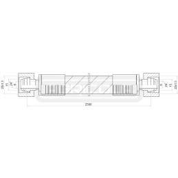 Aa13 1 2500 22 22 hydrolider hydraulic hose